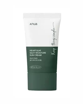 Anua Heartleaf Silky Moisture Sun Cream (SPF 50+ PA++++) (50 ml)